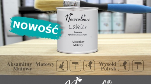 Lakiery Newcolours, do wnętrz